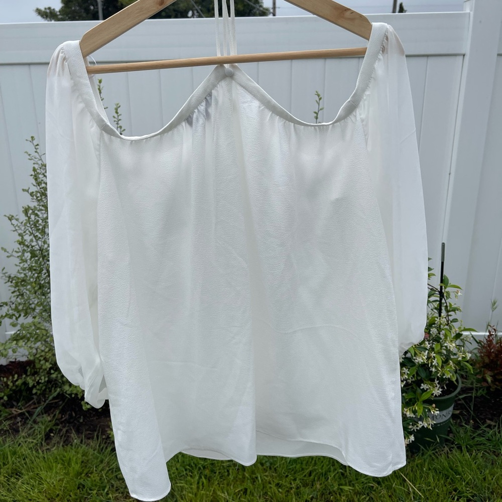1. State White Sleeveless Top